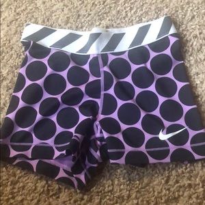 Nike pro spandex shorts